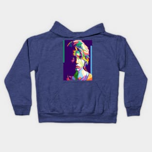 GIRL POP ART Kids Hoodie